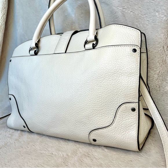 Coach Mercer Studded Bandana Rivets 2-Way Satchel 30 - Picture 6 of 17